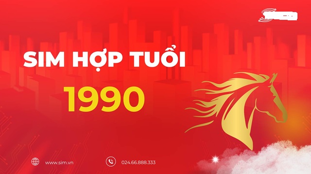 Sim hợp tuổi 1990 nữ mạng mang lại may mắn